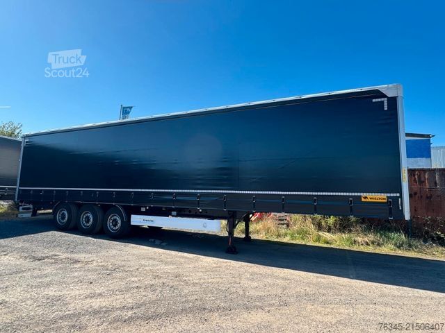 Semi-remorque bâchée WIELTON NS-3K, Edscha, BPW, Lift
