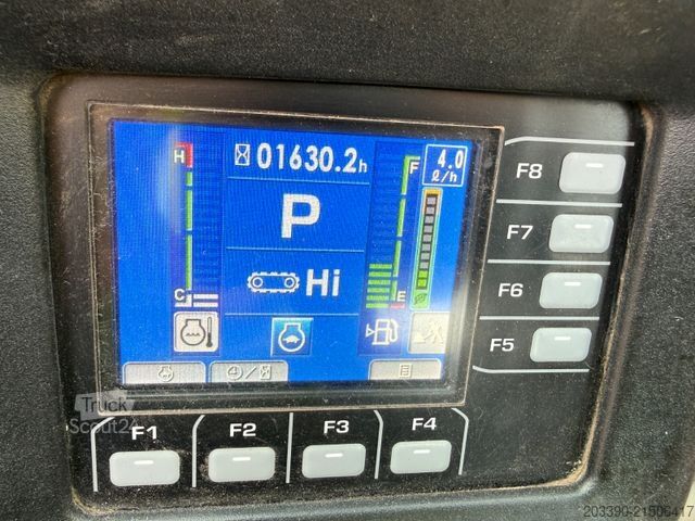 Minibagger KOMATSU PC80MR-5 / 2022 Baujahr / 1.630 H