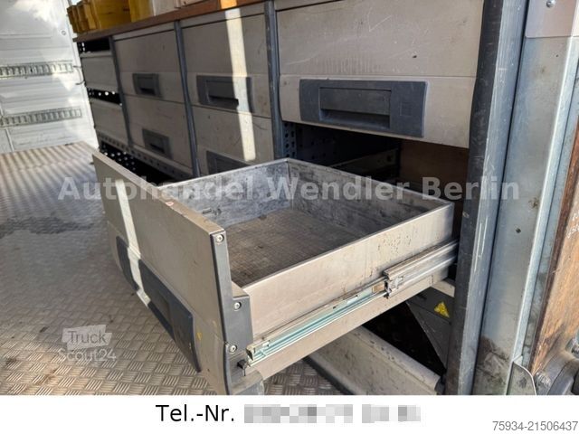 Furgon z wysokim dachem MERCEDES-BENZ Vario 816D Kasten Maxi lang/hoch 1.Hd orig.88tkm