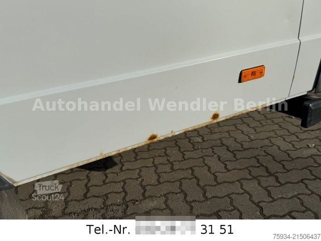 Furgon z wysokim dachem MERCEDES-BENZ Vario 816D Kasten Maxi lang/hoch 1.Hd orig.88tkm