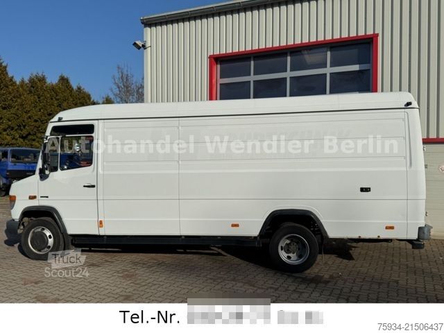 Furgon z wysokim dachem MERCEDES-BENZ Vario 816D Kasten Maxi lang/hoch 1.Hd orig.88tkm