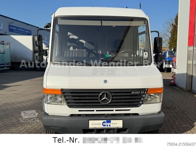 Furgon z wysokim dachem MERCEDES-BENZ Vario 816D Kasten Maxi lang/hoch 1.Hd orig.88tkm