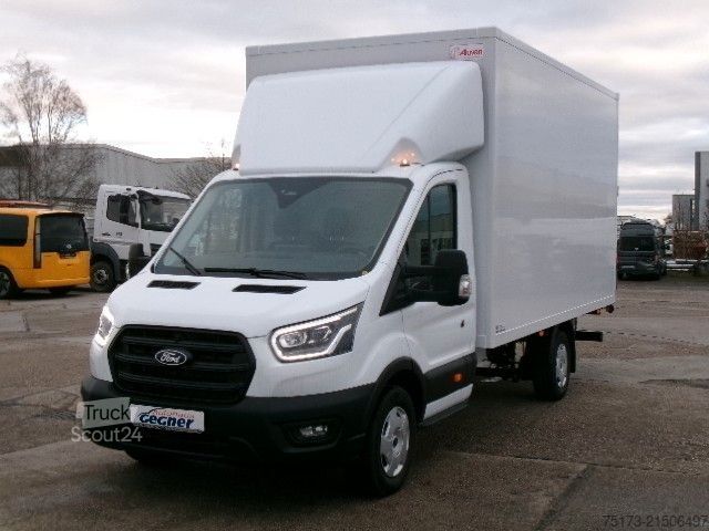 Vrachtwagen met bakwagen FORD Transit 350L4 Trend AT Koffer LWB Xenon Kam ACC