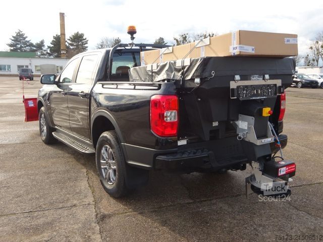 Bestelwagen FORD Ranger XLT 4x4 DoKa AT Winterd. Streuer Schild