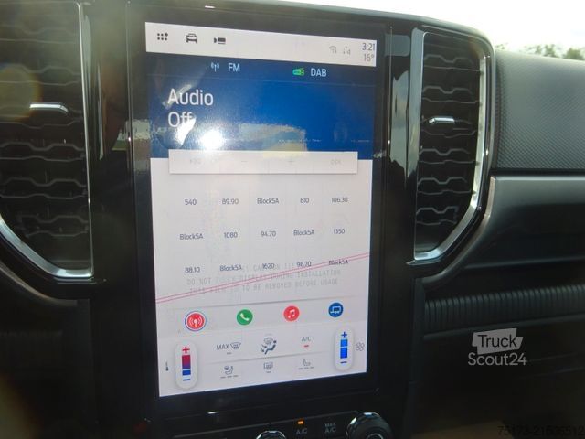 Bestelwagen FORD Ranger XLT 4x4 DoKa AT Winterd. Streuer Schild