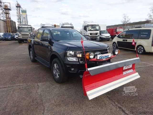 Bestelwagen FORD Ranger XLT 4x4 DoKa AT Winterd. Streuer Schild