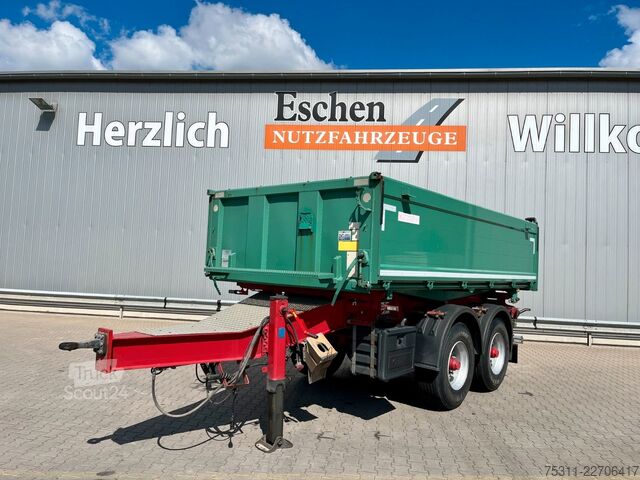 Remolque volquete trilateral KEMPF THKD 18 Aluminium 3-Seiten-Kipper*BPW*Luft*TOP