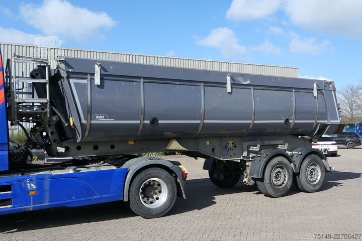 Naczepa wywrotka SCHMITZ CARGOBULL SKI 18 SL-7.2 Thermo, Stahl, 25m³, Verzinkt