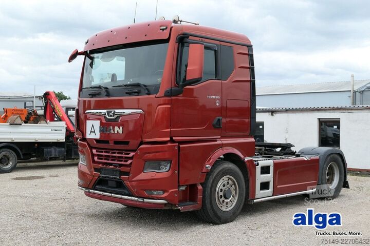 Standardowy ciągnik siodłowy MAN 18.510 TGX 4x4, HydroDrive, Navi, Klima, Hydr.
