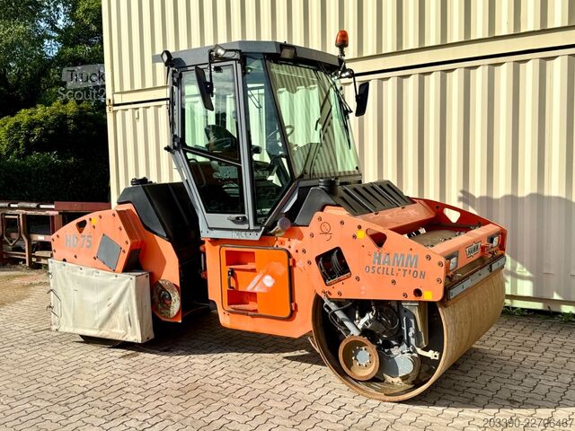 Valjar z enim bobnom HAMM HD075K Kombiwalze / 2009 BJ / 2.822 H