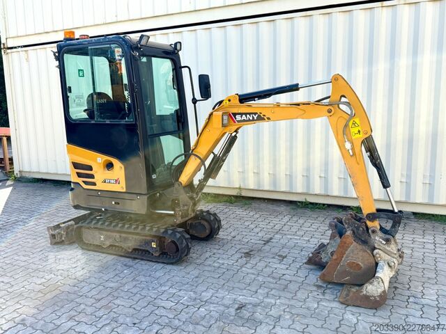 Mini-escavadora SANY SY18C / 2022 BJ / 3 x Löffel