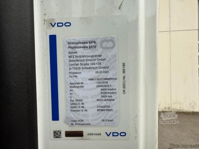 Trator de grande volume MAN TGX 18.470 4x2LL MEGA 2 Tanks Retarder Navi StHz