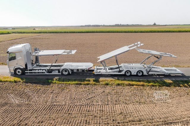 Φορτηγό μεταφοράς αυτοκινήτων DAF XF Autotransporter für 6 PKW'S VDI Zertifiziert