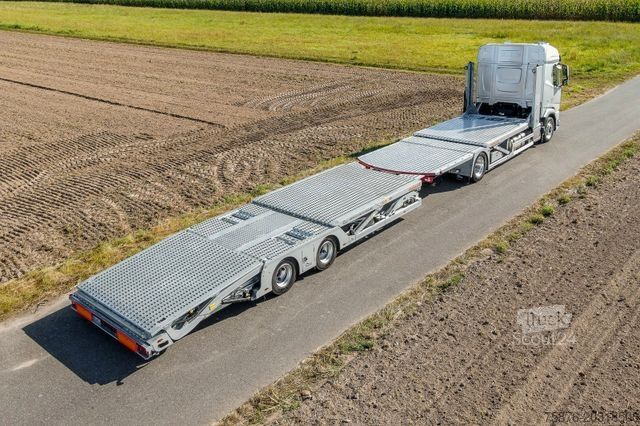 Φορτηγό μεταφοράς αυτοκινήτων DAF XF Autotransporter für 6 PKW'S VDI Zertifiziert