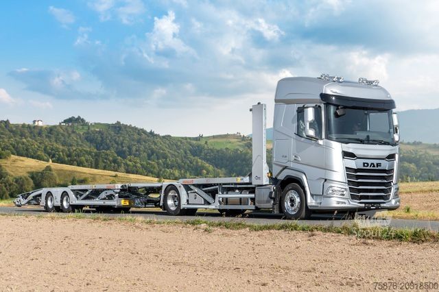 Φορτηγό μεταφοράς αυτοκινήτων DAF XF Autotransporter für 6 PKW'S VDI Zertifiziert