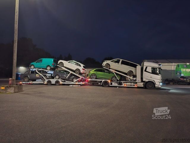 Φορτηγό μεταφοράς αυτοκινήτων DAF XF Autotransporter für 6 PKW'S VDI Zertifiziert