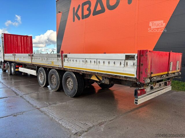 Открытое тело Krone SDP 27 PLATFORM  L=13663 mm / SAF AXLES