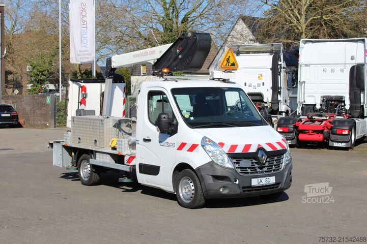 Plataforma elevadora sobre camión Renault Master  Bühne KLUBB 11m   2 Personen Korb 200kg