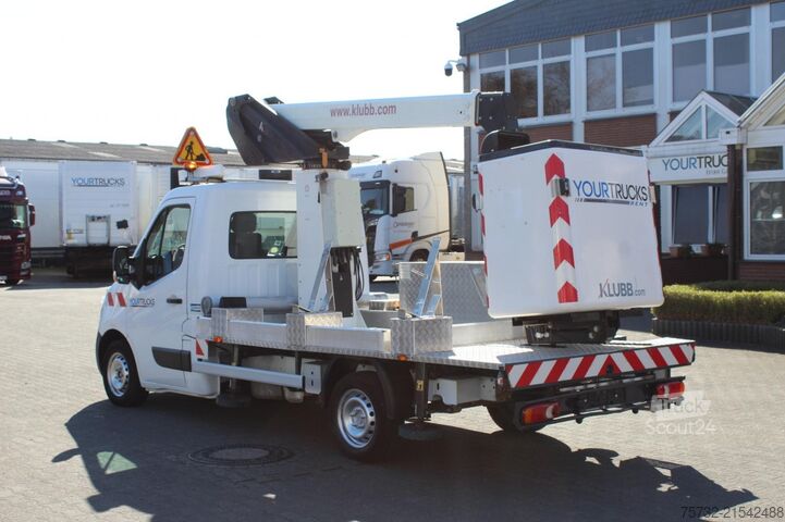 Plataforma elevadora sobre camión Renault Master  Bühne KLUBB 11m   2 Personen Korb 200kg