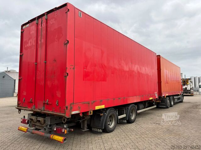 Schuifzeil Scania R450 Highline 6x2*4 - BDF with box + Trailer - ...