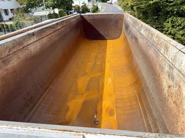 Dumper Schmitz Cargobull SGF S3/Stahlmulde/Liftachse/27m³