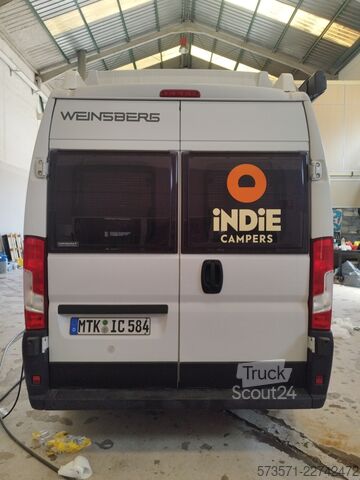 Autorulotă Fiat Ducato Weinsberg Carabus 2023 | Manual | Techo elevable
