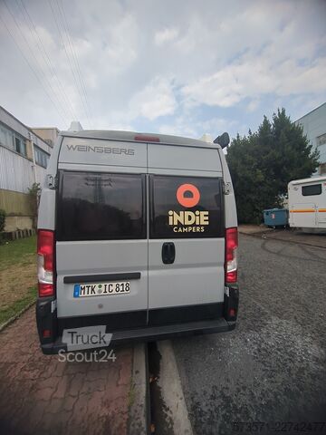 Autorulotă Fiat Ducato Weinsberg Carabus 2023 | Manual | Techo elevable