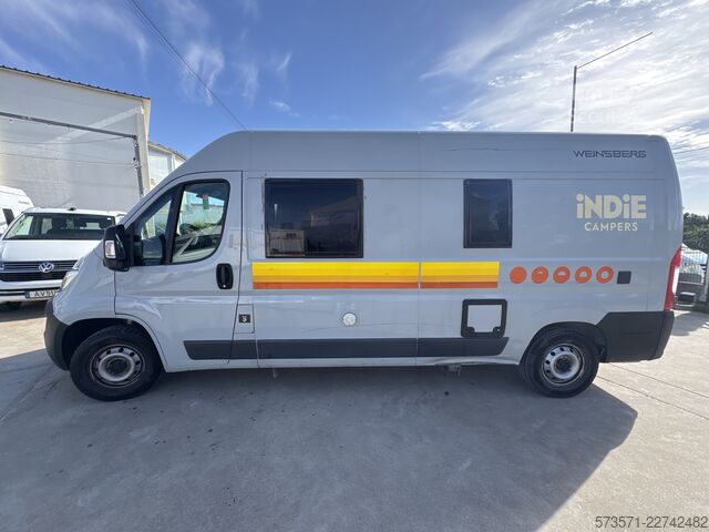 Matkailuauto Fiat Ducato Weinsberg Carabus 2023 | manuales | L3H2