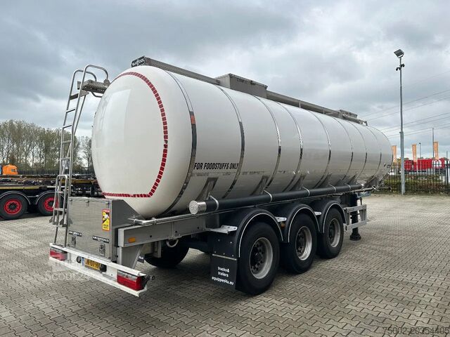 Voedseltanker Van Hool FOOD / RVS chassis / empty weight: 5.860kg / 29...