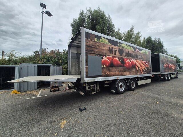 Camion refrigerato Mercedes-Benz Antos 2540 6x2 Kühlkoffer + Tandem Anhänger