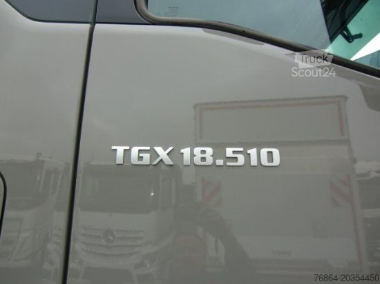 Trattore stradale standard MAN TGX 18.510 4X2, XXL, INTARDER, EURO 6 SCHUBBODENHYDRAULIK NEW MODEL TG3
