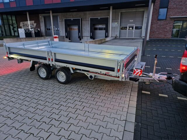 Prekucnik Brian James Trailers 526-4020 400x200x30cm Tandem elektro Kipper Stahl 3500kg verfügbar