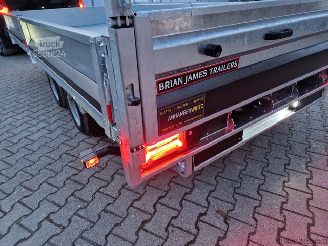 Prekucnik Brian James Trailers 526-4020 400x200x30cm Tandem elektro Kipper Stahl 3500kg verfügbar