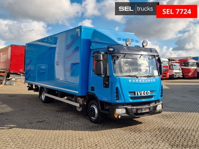 Box truck IVECO Eurocargo 100E22 / Ladebordwand / 3 Sitzen