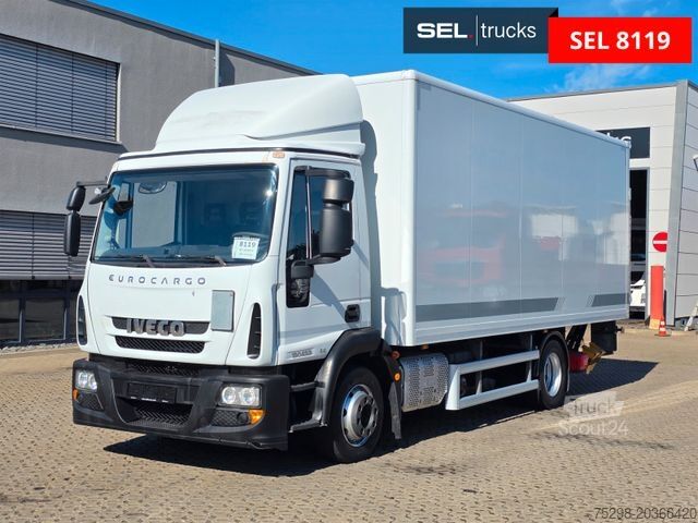 Box truck IVECO Eurocargo 120E28 / Ladebordwand
