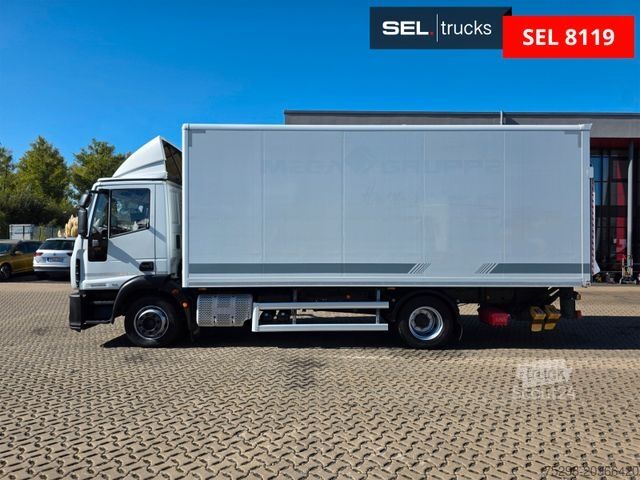 Vrachtwagen met bakwagen IVECO Eurocargo 120E28 / Ladebordwand