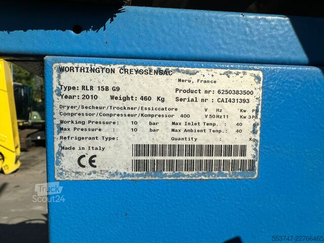 Compressor  Other Worthington Creyssensac RLR15 B G9 / Komp...