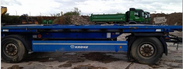 Containertransport Krone AZ / Wechselfahrgestell / 18 t