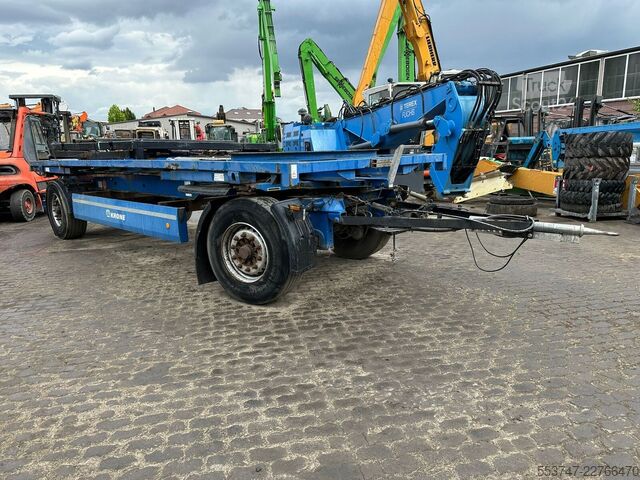 Containertransport Krone AZ / Wechselfahrgestell / 18 t
