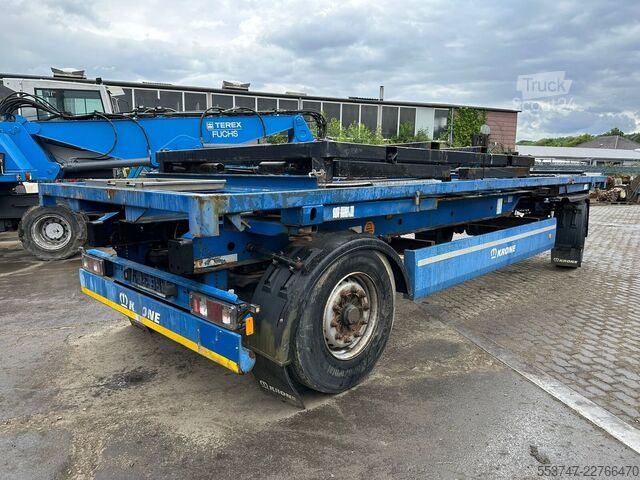 Containertransport Krone AZ / Wechselfahrgestell / 18 t