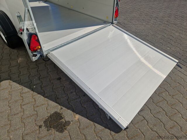 Remolque caja Cheval Liberté Debon Roadster 400 Alu Seitentür weiß Pullman