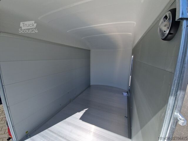Remolque caja Cheval Liberté Debon Roadster 400 Alu Seitentür weiß Pullman