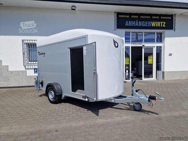 Remolque caja Cheval Liberté Debon Roadster 400 Alu Seitentür weiß Pullman