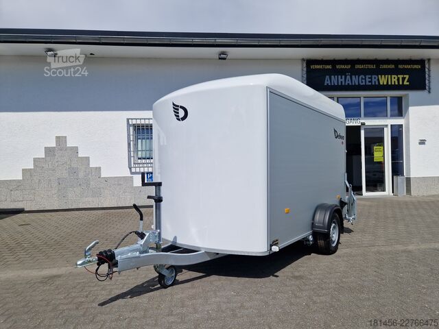 Remolque caja Cheval Liberté Debon Roadster 400 Alu Seitentür weiß Pullman
