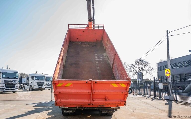 Kipper met kraan MAN TGA 41.390 BB - PK 21502/4xhydr.