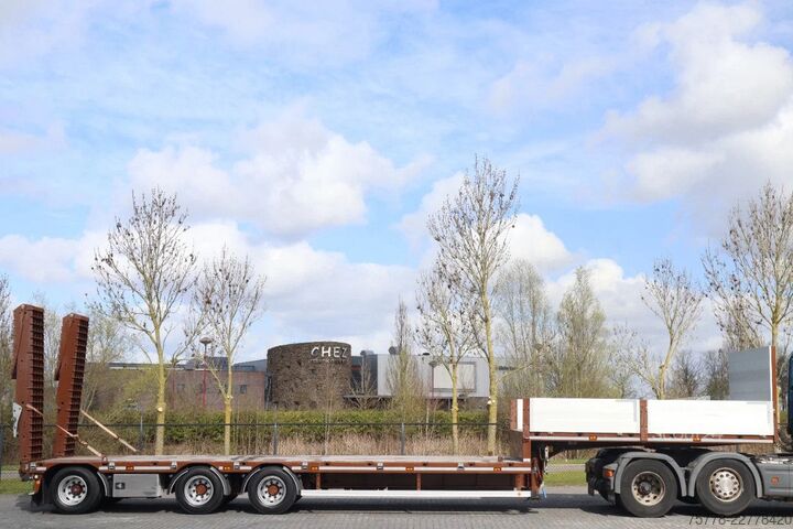 Semi-remorque surbaissée HRD STLM 3N | 3-AXLE | SLIDING RAMPS | STEER & LIFT...