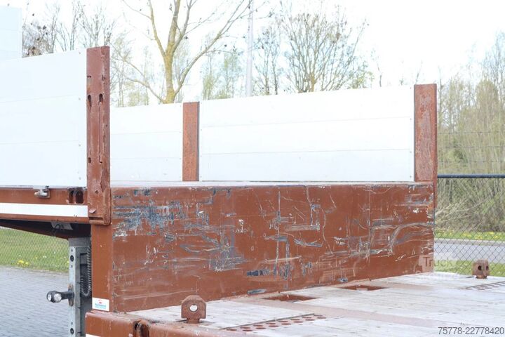 Semi-remorque surbaissée HRD STLM 3N | 3-AXLE | SLIDING RAMPS | STEER & LIFT...