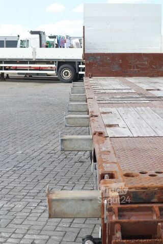 Semi-remorque surbaissée HRD STLM 3N | 3-AXLE | SLIDING RAMPS | STEER & LIFT...