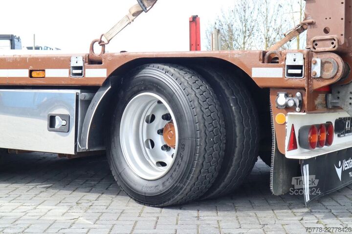 Semi-remorque surbaissée HRD STLM 3N | 3-AXLE | SLIDING RAMPS | STEER & LIFT...