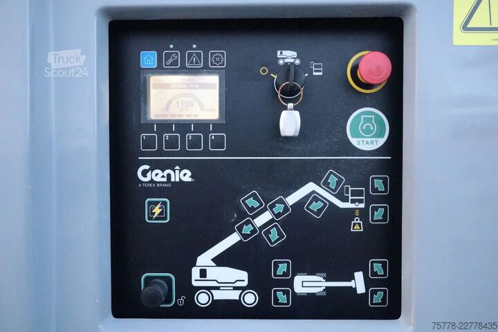 Scharnierende telescopische hoogwerker Genie S-80 J | 26.5 METER | 300 KG | LOW HOURS